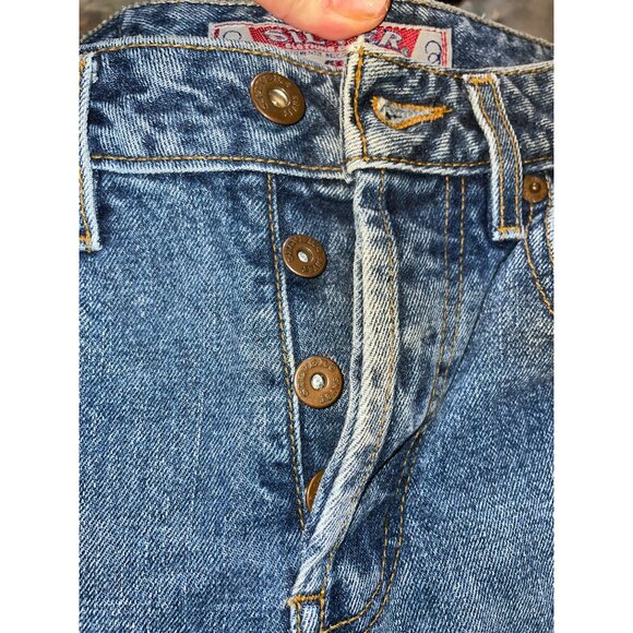 Vintage Silver Jeans Co. Women's Button-Fly Medium Wash Denim Jeans Size 28/34 - Picture 4 of 11